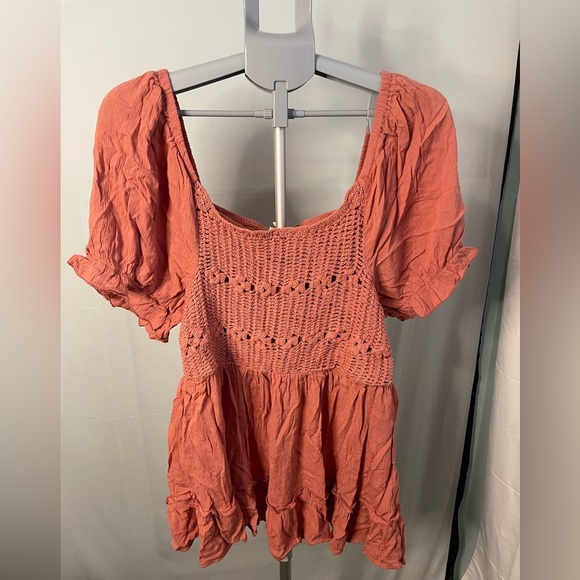 Women's Coral Top size 2X - Picture 1 of 7